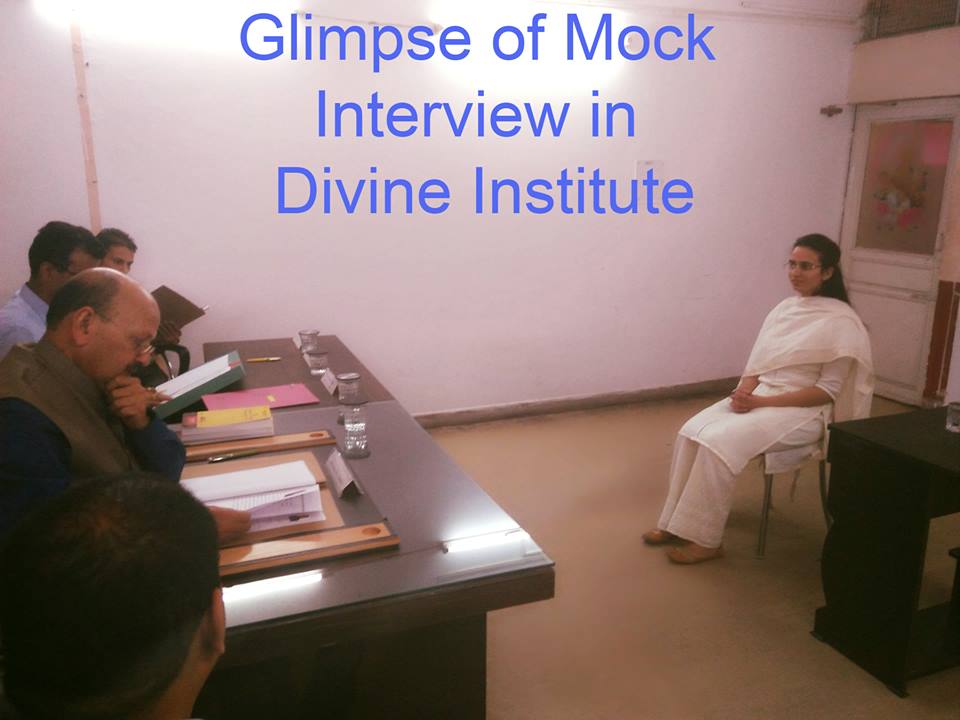 Divine Institute Mock Interview